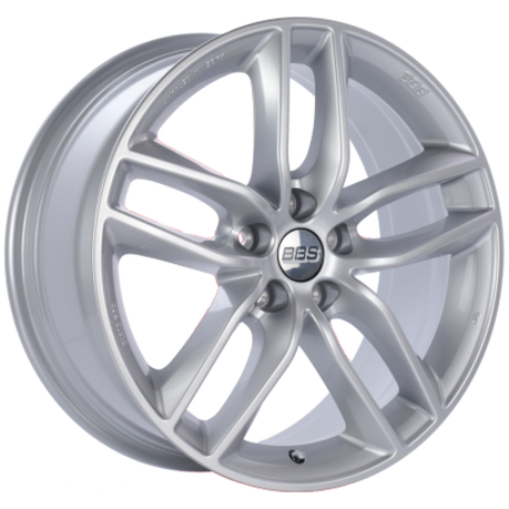 BBS SX 20x9 5x120 ET42 Sport Silver Wheel -82mm PFS/Clip Required bbsSX0601SK