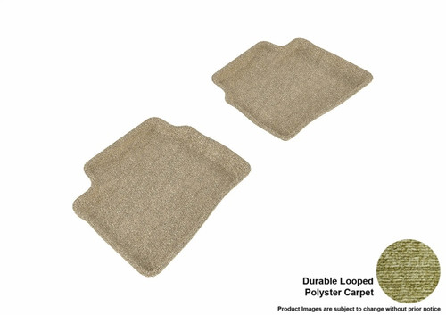 3D MAXpider 07-10 Hyundai Elantra (Sedan) Classic 2nd Row Floormat - Tan aceL1HY02922202