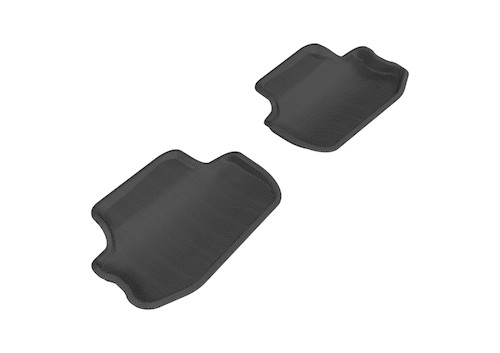 3D MAXpider 2010-2015 Chevrolet Camaro Kagu 2nd Row Floormats - Black aceL1CH01721509
