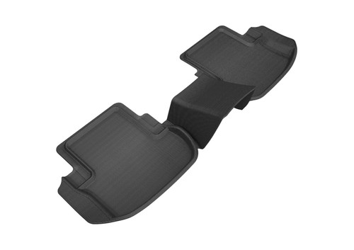 3D MAXpider 2018-2020 Mercedes-Benz E-Class Coupe C238 Kagu 2nd Row Floormats - Black aceL1MB10321509