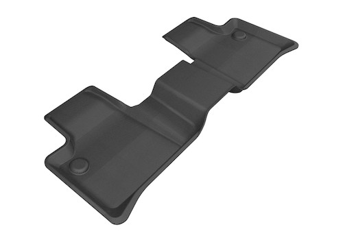 3D MAXpider 2006-2011 Mercedes-Benz ML-Class/GL-Class W164/X164 Kagu 2nd Row Floormats - Black aceL1MB00821509