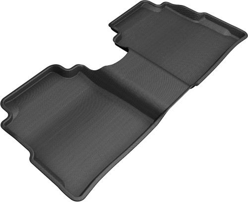 3D MAXpider 2018-2019 Nissan Kicks Kagu 2nd Row Floormats - Black aceL1NS11021509