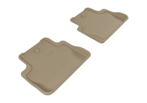 3D MAXpider 2009-2014 Acura TL FWD Kagu 2nd Row Floormats - Tan aceL1AC00321502
