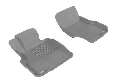 3D MAXpider 2006-2010 Infiniti M35 Kagu 1st Row Floormat - Gray aceL1IN01411501