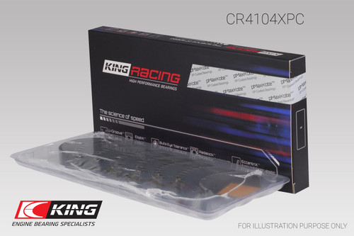 King Audi/VW 83-03 1.6L/1.8L/2.0L (Size .026) Performance Coated Rod Bearing Set kingCR4104XPC.026