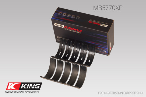 King Nissan VK45DD/E/ VK50VE/ Vk56DE/VD (Size 0.26) Main Bearing Set kingMB5770XP.026