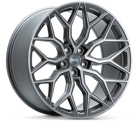 Vossen HF-2 20x10.5 / 5x120 / ET42 / Deep Face / 72.56 - Tinted Matte Gunmetal vosHF2-0B07