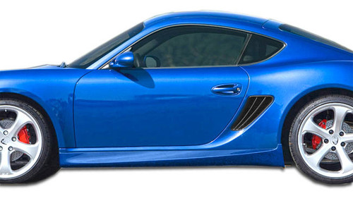 Duraflex 2006-2012 Porsche Cayman 2005-2012 Porsche Boxster Eros Version 1 Side Skirts Rocker Panels - 2 Piece Duraflex 2006-2012 Porsche Cayman 2005-2012 Porsche Boxster Eros Version 1 Side Skirts Rocker Panels - 2 Piece