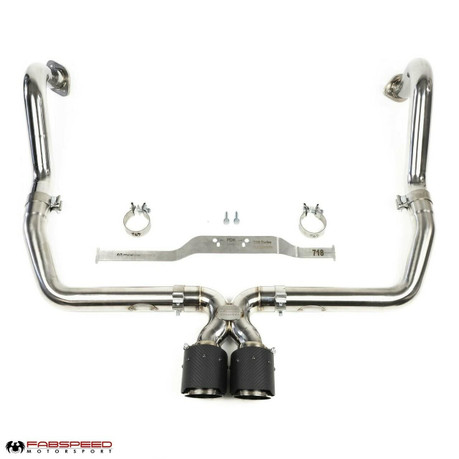 Fabspeed Porsche 718 Boxster/Cayman Maxflo Cat-Back Exhaust System (2017+) Fabspeed Porsche 718 Boxster/Cayman Maxflo Cat-Back Exhaust System (2017+)