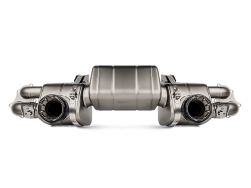 Akrapovic 2020+ Porsche Cayman GT4 (718) Slip-On Race Line (Titanium) (Req Tips / Option 2) akrS-PO/TI/18/1