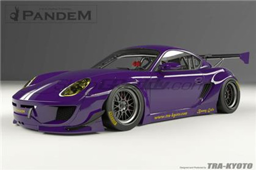 GReddy Pandem RB 09-12 Porsche Cayman V2 Front Lip Spoiler (Special Order) gre17090522