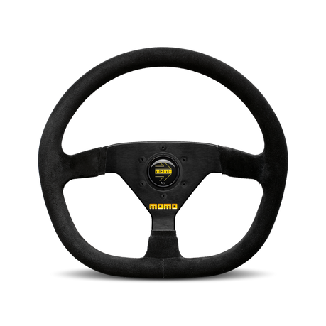 Momo MOD88 Steering Wheel 350 mm -  Black Suede/Black Spokes momR1988/35S Momo MOD88 Steering Wheel 350 mm -  Black Suede/Black Spokes momR1988/35S