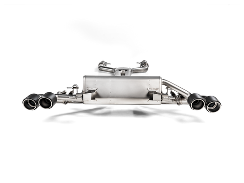 Akrapovic 17-19 Alfa Romeo Giulia Quadrifoglio Evolution Line Cat Back (Titanium) akrS-AR/TI/1H