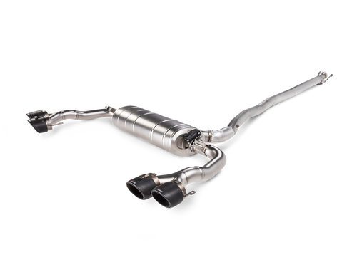 Akrapovic 2020 Mercedes-Benz CLA 45S AMG (C118/X118) Evo Line (Ti) w/Carbon Tips (Req Link Pipes) akrS-ME/TI/12H Akrapovic 2020 Mercedes-Benz CLA 45S AMG (C118/X118) Evo Line (Ti) w/Carbon Tips (Req Link Pipes) akrS-ME/TI/12H