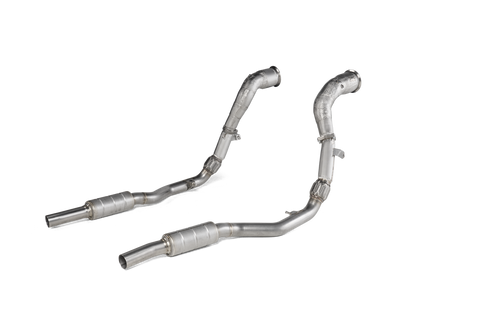 Akrapovic 2020+ Audi RS Q8 (4M) Link Pipe Set (SS) Catted (Excl Models w/5C1 Option Code) akrDP/L-AU/SS/2 Akrapovic 2020+ Audi RS Q8 (4M) Link Pipe Set (SS) Catted (Excl Models w/5C1 Option Code) akrDP/L-AU/SS/2
