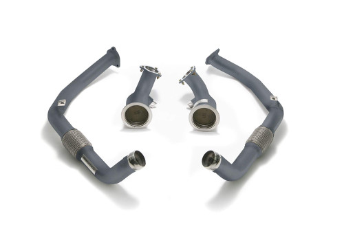 Armytrix Ceramic Coated Sport Main Cat-Pipe w/200 CPSI Catalytic Converter Porsche 971 Panamera 4 | 4 E-Hybrid Sport Turismo | 4S | 4S Sport Turismo 2.9L 2017+ - P71T2-CD1C