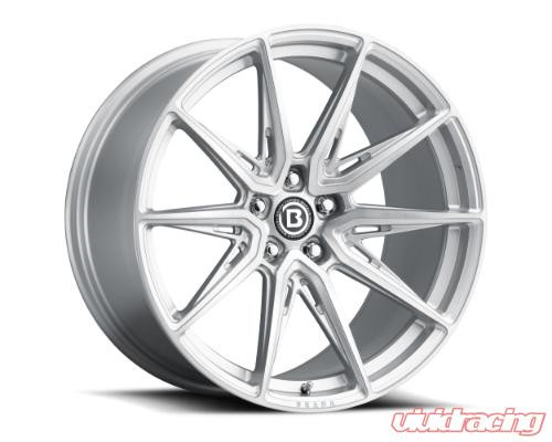 Brada Forged CX2 Wheel 20x10.5 Brushed Silver