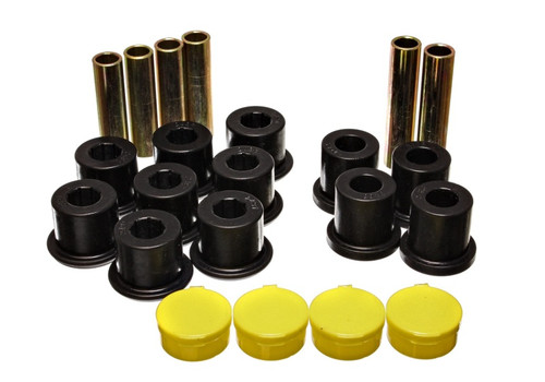 Energy Suspension 98-03 Dodge Durango 2WD / 00-03 Dodge Durago 4WD Black Rear Leaf Spring Bushing Se eng5.2114G
