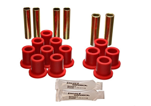 Energy Suspension Spring Bushings - Red eng5.2107R