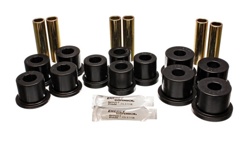 Energy Suspension Gm C20/C30 Sprg & Shackle Set - Black eng3.2113G