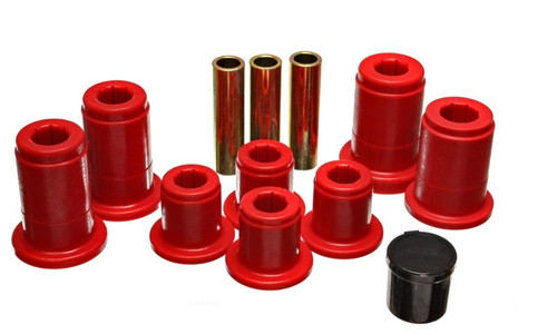 Energy Suspension Frt Control Arm Bushing Set - Red eng4.3168R Energy Suspension Frt Control Arm Bushing Set - Red eng4.3168R