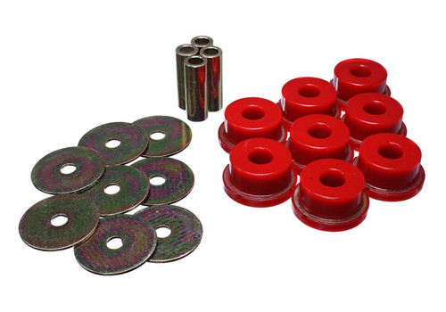 Energy Suspension 05-09 Subaru Legacy Rear Subframe Bushing Set - Red eng19.4102R Energy Suspension 05-09 Subaru Legacy Rear Subframe Bushing Set - Red eng19.4102R