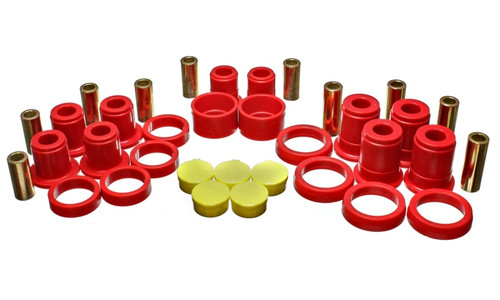 Energy Suspension 02-07 GM SUV Red Rear End Control Arm Bushing Set eng3.3194R