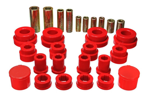 Energy Suspension 02-09 350Z / 03-07 Infiniti G35 Red Front Control Arm Bushing Set eng7.3121R