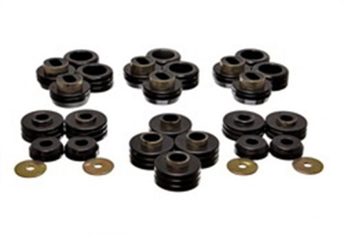 Energy Suspension 81-91 GM Denali XL/Suburban/Yukon XL 2WD/4WD Black Body (Cab) Mount Set eng3.4124G