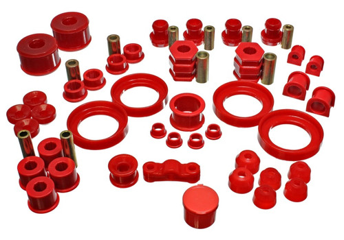 Energy Suspension 99-00 Honda Civic Si Red Hyper-Flex Master Bushing Set eng16.18109R Energy Suspension 99-00 Honda Civic Si Red Hyper-Flex Master Bushing Set eng16.18109R