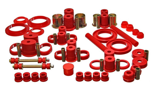 Energy Suspension 94-98 Ford Mustang Red Hyper-flex Master Bushing Set eng4.18112R Energy Suspension 94-98 Ford Mustang Red Hyper-flex Master Bushing Set eng4.18112R