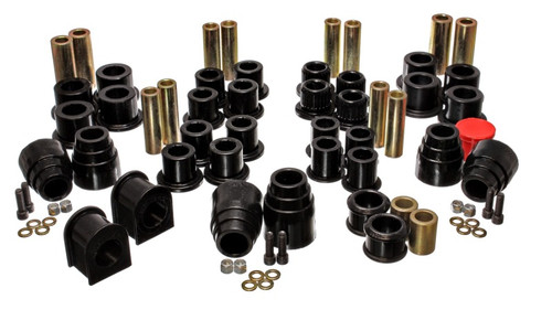 Energy Suspension 00-04 Ford Excursion 4WD Black Hyper-flex Master Bushing Set eng4.18120G Energy Suspension 00-04 Ford Excursion 4WD Black Hyper-flex Master Bushing Set eng4.18120G