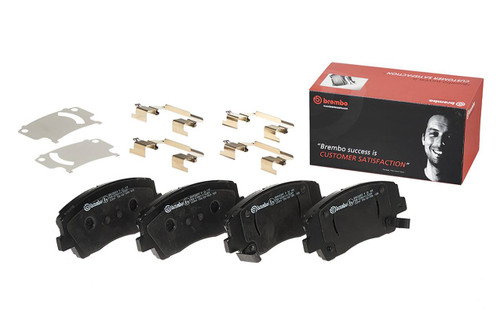 Brembo 19-21 Genesis G70/18-19 Kia Stinger Front Premium Low-Met OE Equivalent Pad