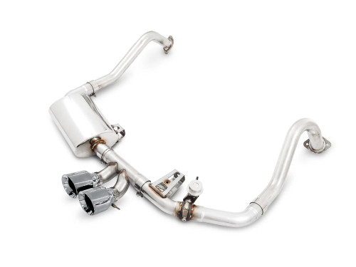 AWE Tuning Porsche 718 Boxster / Cayman SwitchPath Exhaust (PSE Only) - Chrome Silver Tips  awe3025-32020