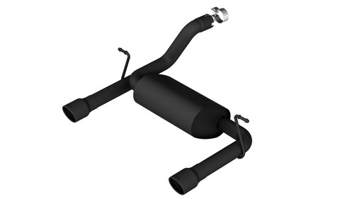 Borla 2018 Jeep Wrangler JL/JLU 3.6L 2DR/4DR Touring SS Axle Back Black Coated Exhaust w/3.5in Tips bor11955CB Borla 2018 Jeep Wrangler JL/JLU 3.6L 2DR/4DR Touring SS Axle Back Black Coated Exhaust w/3.5in Tips bor11955CB