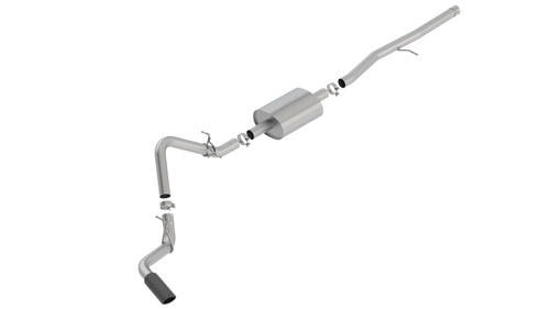 Borla 2019 Silv/Sierra C/B Exh S-Type 1500 5.3L V8 EC STB(78.8) CC SB(69.3) 147.4 WB Blk Chrome Tip bor140794BC Borla 2019 Silv/Sierra C/B Exh S-Type 1500 5.3L V8 EC STB(78.8) CC SB(69.3) 147.4 WB Blk Chrome Tip bor140794BC