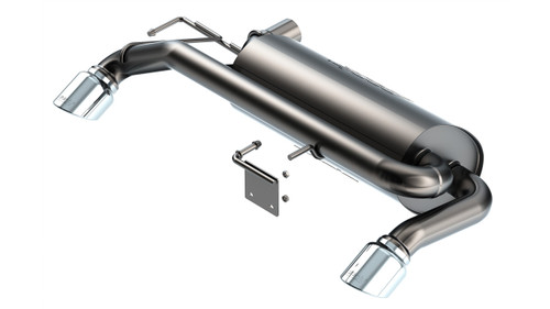 Borla 21-22 Ford Bronco 2.7L V6 4WD ATAK Axle Back Exhaust w/ Bright Chrome Tips bor11978 Borla 21-22 Ford Bronco 2.7L V6 4WD ATAK Axle Back Exhaust w/ Bright Chrome Tips bor11978