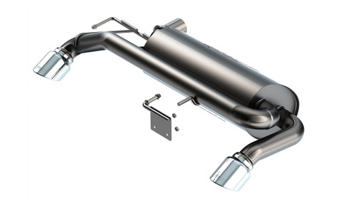 Borla 21-22 Ford Bronco 2.7L V6 4WD Touring Axle Back Exhaust w/ Bright Chrome Tips bor11976 Borla 21-22 Ford Bronco 2.7L V6 4WD Touring Axle Back Exhaust w/ Bright Chrome Tips bor11976