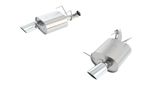 Borla 13-14 Mustang GT/Boss 302 5.0L V8 RWD Single Split Rr Exit Touring Exhaust (rear section only) bor11836 Borla 13-14 Mustang GT/Boss 302 5.0L V8 RWD Single Split Rr Exit Touring Exhaust (rear section only) bor11836