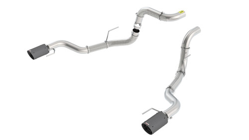 Borla 2017 Ford Raptor 3.5L AT RWD CC Short Bed/EC Standard Bed 3in Tailpipe Assembly w/ CF Tips bor60640CFBA