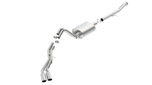 Borla 15-16 Cadillac Escalade ESV/Yukon Denali XL 6.2L V8 AT Split Side Ext SS S-Type CB Exhaust bor140653