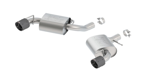 Borla 16 Chevy Camaro 6.2L Atak Rear Section Exhaust w/o NPP bor11923CF Borla 16 Chevy Camaro 6.2L Atak Rear Section Exhaust w/o NPP bor11923CF