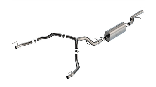 Borla 21-22 Cadillac Escalade 6.2L V8 2/4WD 4DR Touring Cat-Back Exhaust w/ Factory Bezel Tips bor140889 Borla 21-22 Cadillac Escalade 6.2L V8 2/4WD 4DR Touring Cat-Back Exhaust w/ Factory Bezel Tips bor140889