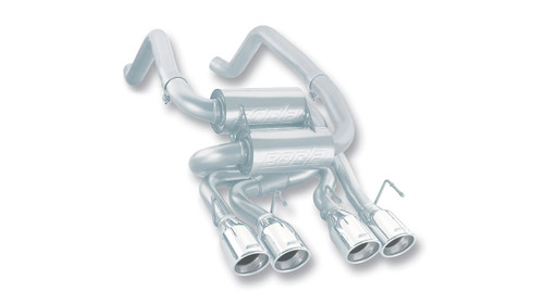 Borla 05-08 Corvette Convertible/Coupe 6.0L/6.2L 8cyl SS S-Type Exhaust (REAR SECTION ONLY) bor11744
