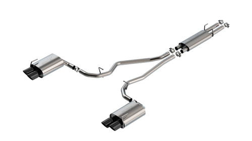 Borla 2020 Ford Explorer ST 3.0L V6 2.25in S-type Exhaust - Black Chrome Tips bor140820BC Borla 2020 Ford Explorer ST 3.0L V6 2.25in S-type Exhaust - Black Chrome Tips bor140820BC