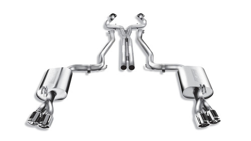 Borla 08-09 Pontiac G8/GT 6.0L 8cyl SS Catback Exhaust w/ X Pipe bor140287 Borla 08-09 Pontiac G8/GT 6.0L 8cyl SS Catback Exhaust w/ X Pipe bor140287