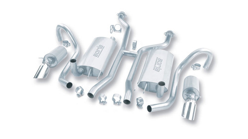 Borla 94-95 Chevy Impala SS / 94-96 Caprice Classic SS H-Pipe Catback Exhaust System bor14504