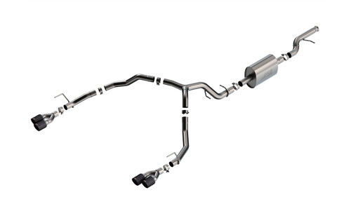 Borla 21-22 Chevy Tahoe 5.3L V8 2/4WD 4DR 3in/2.75in S-Type Cat-Back Exhaust w/ Carbon Fiber Tips bor140857CF Borla 21-22 Chevy Tahoe 5.3L V8 2/4WD 4DR 3in/2.75in S-Type Cat-Back Exhaust w/ Carbon Fiber Tips bor140857CF