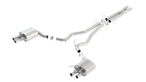 Borla 15-16 Ford Mustang Shelby GT350 5.2L ATAK Cat Back Exhaust (Uses Factory Valence) bor140684