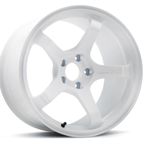 Advan GT Beyond 18X9.5 +25 5-112 Racing White Wheel avnYAQB8J25MW